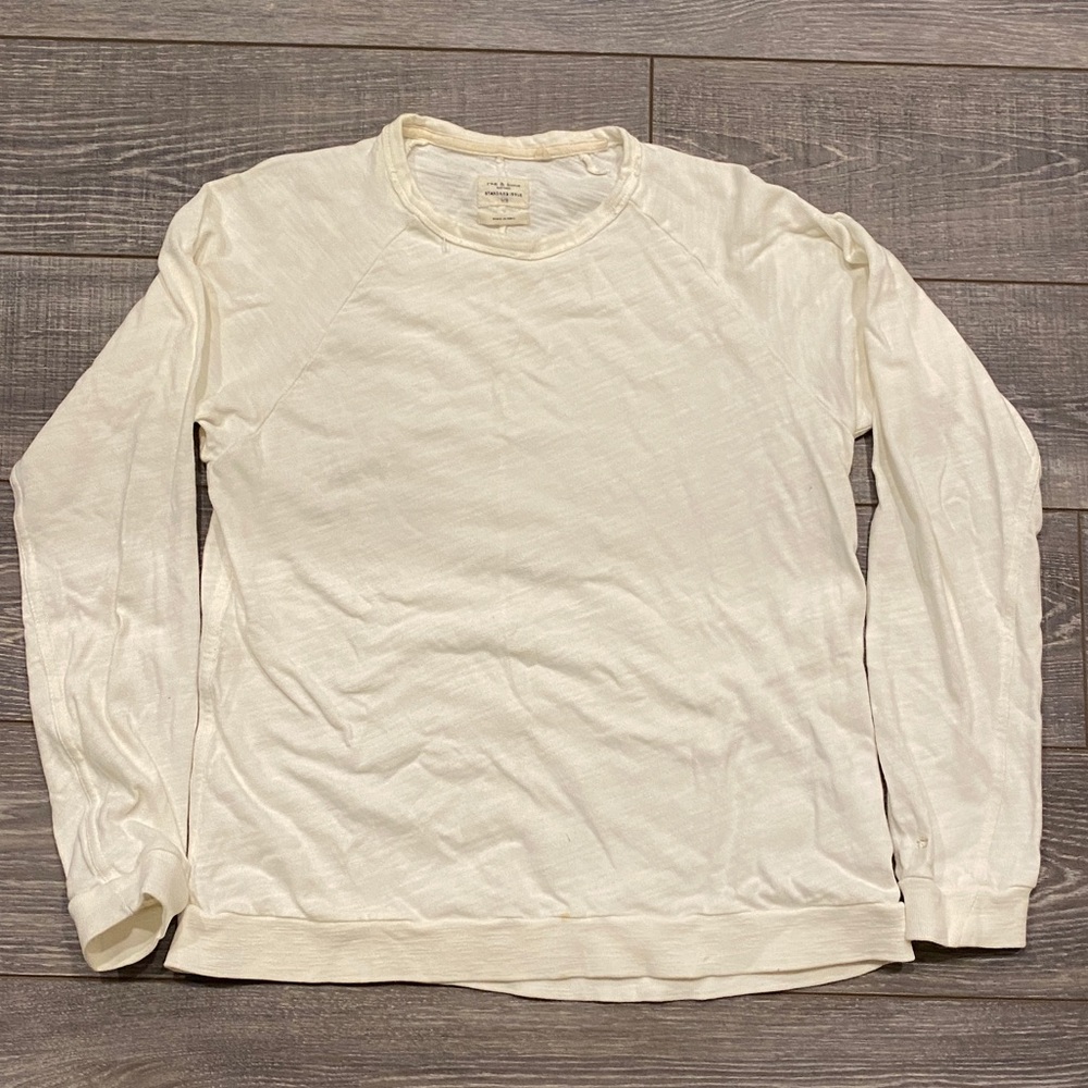 RAG AND BONE MENS LONG SLEEVE TEE
